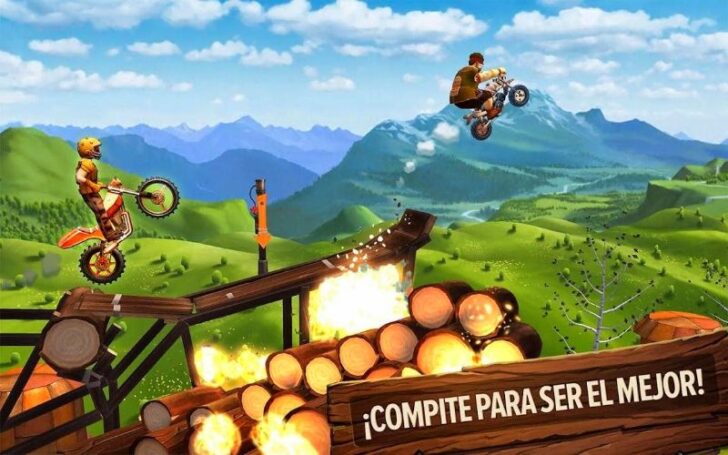 Trials Frontier para Android iPhone iPad pantalla 2