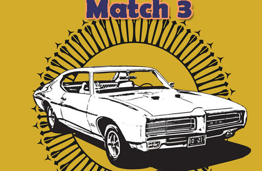 vintage cars match 3