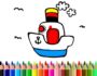 bts boat coloring