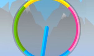 colored clock