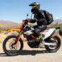 dirt motorbike slide