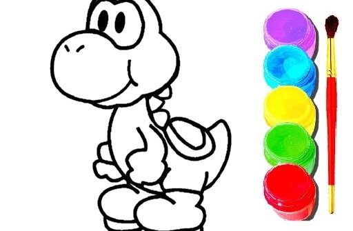 mario coloring book