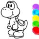 mario coloring book