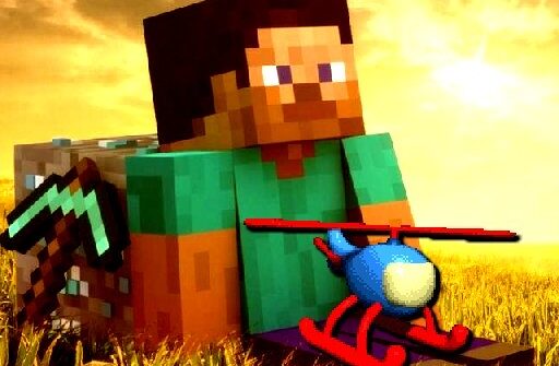 minecraft helicopter adventure