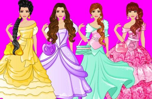 princess dress design