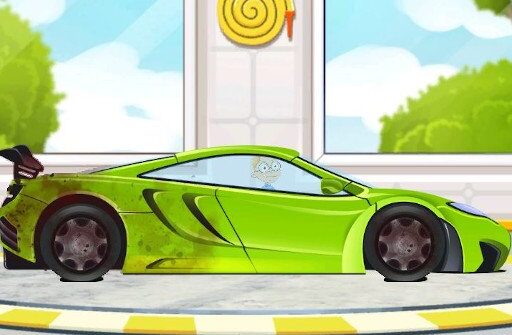 sports car wash 2d