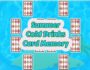 summer cold drinks card memory