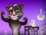 talking tom in laboratory