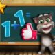 talking tom math test
