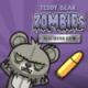 teddy bear zombies machine gun