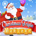christmas triple mahjong