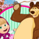 masha and the bear fun time
